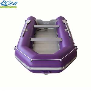 Hisea Top China Weihai op maat gemaakte 4m opblaasbare boot voor 8 personen met luifel, te koop - Product Image 1