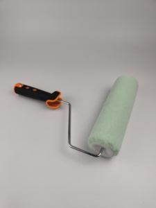 Rouleaux de peinture industriels DIY avec manche vert noir personnalisable OEM Pinceau <span class=keywords><strong>rouleau</strong></span> en polyester <span class=keywords><strong>pour</strong></span> la peinture de la maison - Product Image 3