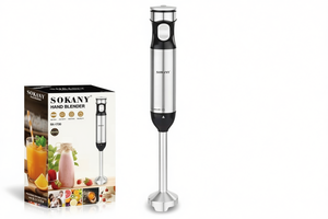 Frullatore a Immersione Sokany 800W in Acciaio Inox, 2 Velocità, Elettrico per Uso Domestico - Product Image 1
