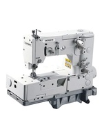 GOLDEN CHOICE GC1302-4W Machine à coudre à aiguilles multiples, à plateforme, Double chaîne, point picoté