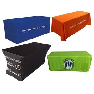 Party Decoration Polyester Fiber Cheese <b>Table</b> <b>Cloth</b> Breathable <b>Table</b> <b>Cloth</b> Customized Logo Advertising Display <b>Table</b> <b>Cloth</b> - Product Image 1