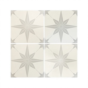 Carreaux de sol en PVC effet marbre certifiés Premium 1000x1000mm, antidérapants, finition mate, garantie 5 ans+, pour usage intérieur salle de bain - Product Image 1