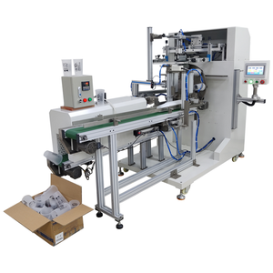 Full Automatic Plastic PET <strong>Cup</strong> <strong>Printer</strong> double wall Paper <strong>Cup</strong> Screen Printing Machine for reusable PP Stadium <strong>cup</strong> screen <strong>printer</strong> - Product Image 1