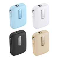 Batería Externa Portátil Recargable USB de 10000mah y 20W, Mini, Linda, de Invierno, Carga Rápida, Reutilizable, Venta al Por Mayor