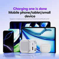 Chargeur Rapide 2026 Nouveau 35W AC USB-A/Type-C Nitrure de Gallium Câble Rétractable Charge Rapide pour Téléphones Mobiles Tablettes Ordinateurs