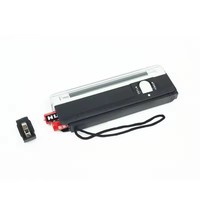 Lampe UV portable 2 en 1, détecteur de billets, lampe torche LED portative, détecteur de devises