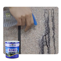 Revêtement liquide de peinture de mur extérieur de marbre de granit transparent résistant aux intempéries direct d'usine pour des murs