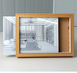 6x8 bóng hộp LED năng lượng hiệu quả chiếu sáng nghệ thuật ánh sáng lên khung ảnh trang trí nội thất cho phòng ngủ và phòng khách - Product Image 3