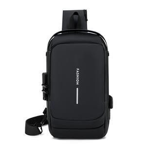 Borsa a tracolla da <span class=keywords><strong>uomo</strong></span> multifunzione antifurto USB <span class=keywords><strong>Messenger</strong></span> Pack <span class=keywords><strong>uomo</strong></span> a tracolla tracolla tracolla da viaggio borse - Product Image 4