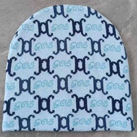 Bonnet d'hiver réversible super doux en tricot jacquard 2026 de qualité supérieure, 100 % acrylique, pour adulte, avec motifs différents sur le devant et le dos