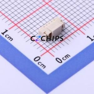 HDGC0802WV-S-5P Wire-to-Board Pin Header SMD,P=0.8mm Connector 1x5P 0.8mm Vertical Mount 5P - Product Image 1