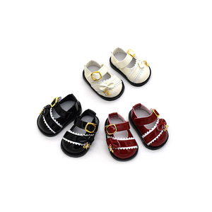 รองเท้าตุ๊กตาเด็กผู้หญิงสำหรับ<span class=keywords><strong>ตุ๊กตา</strong></span>ผ้าฝ้ายขนาด 20 ซม. รองเท้าหนัง เสื้อผ้า<span class=keywords><strong>ตุ๊กตา</strong></span> และอุปกรณ์เสริมสำหรับแต่งตัว - Product Image 3