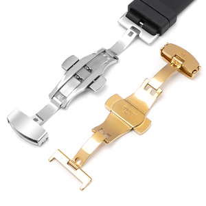 Bracelet en caoutchouc fluoré FKM de luxe 26 mm avec boucle déployante pour modèles AP <span class=keywords><strong>15500</strong></span> 15400 26331, compatible avec les montres intelligentes, respirant - Product Image 4