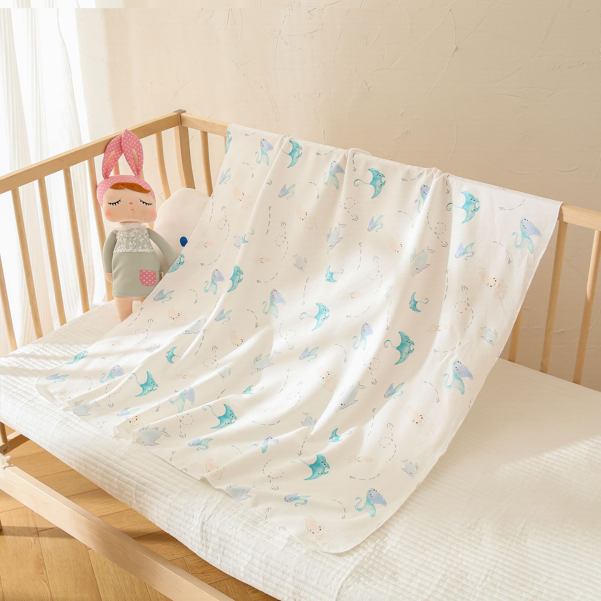 Feuille de maintien océan bleu (monocouche)