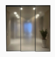 Fenêtres coulissantes horizontales en alliage d'aluminium de haute qualité, isolées thermiquement, résistantes aux impacts et aux ouragans, pour salon et extérieur