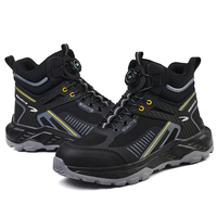 7929 Zapatos de Seguridad con Puntera de Acero Personalizables, Resistentes a Impactos y Perforaciones, Ligeros y Transpirables, Zapatos de Seguridad para Hombre