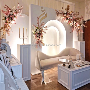 Juego de Arcos de Acrílico para Boda, Efecto 3D, Soporte para Fondo de Boda, Accesorios para Arco - Product Image 4