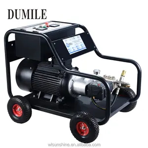 Electric 25kw Industrial Portable High Pressure Car Washing Machine 600bar 8700 psi Cleaner with Annovi Reverberi Washer Pump