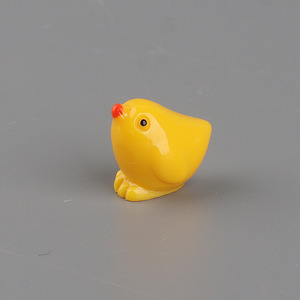 Adorno de resina con forma de <span class=keywords><strong>pollito</strong></span> en miniatura para paisajismo, accesorios de decoración DIY, pequeña figura - Product Image 6