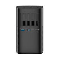 [Aplicaciones globales] Wupro M1 Smart DLP Proyector Portátil Mini Proyector de bolsillo recargable 2 + 32GB 1080P Android 9,0 Proyector
