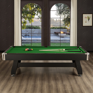 MOQ bajo de fábrica, precio barato al por mayor, 7 pies, 8 pies, 9 pies, MDF, 3 en 1, juego multifunción, mesa de billar a la venta - Product Image 5