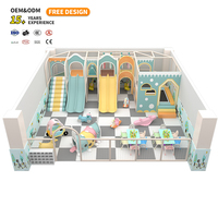 Toboggan pour enfants personnalisé, équipement de parc d'attractions intérieur, aire de jeux commerciale, matériaux métalliques et ABS durables, haute qualité, vente chaude