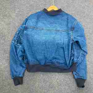 Benutzer definierte Outfits Jeans Jeans Jacke Set Männer Blau Jean Jacke Männer Street Wear Jacke Jeans mantel - Product Image 1
