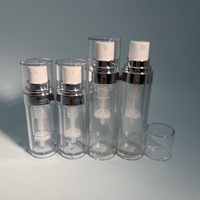 10ml 15ml 30ml Bouteille de poudre lyophilisée à double chambre Bouteille de mélange de séparation de poudre d'huile deux-en-un