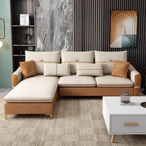 Ensemble de canapé modulaire économique, écologique et durable avec rembourrage en éponge pour salon moderne - Product Image 2