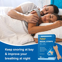 Bandes nasales YOJO pour une meilleure respiration, anti-ronflement, dilatateurs nasaux respirants, OEM