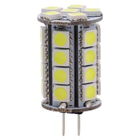 SMD5050 led puce 34 pièces SMD ac/dc12v g4 gy6.35 bleu led g6.35 ampoule