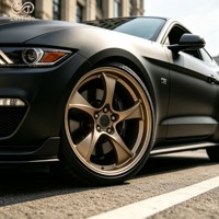 Jantes BMW I4 M50 20x8.5J à cinq branches forgées couleur Bronze Champagne 5x112 ET25 CB66.6 pour les configurations EV personnalisées haute performance