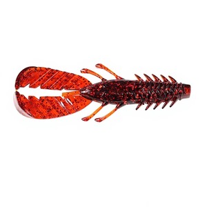 Leurre de pêche aux crevettes à paillettes du fabricant d'origine, griffes flexibles, vibration naturelle, matériel de pêche en eau douce - Product Image 4