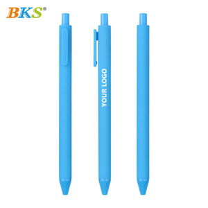 Promoción de fábrica Logotipo personalizado <span class=keywords><strong>Publicidad</strong></span> Pluma Prensa de plástico Bolígrafos Multicolor - Product Image 3