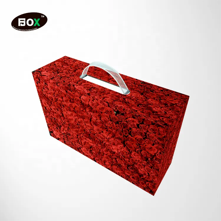 Lujo personalizado logotipo de la marca imán producto cajas de cartón magnético regalo flor plegable embalaje miel caja de regalo