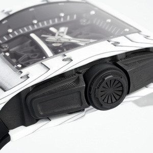 Men's Luxury <b>Skeleton</b> Tourbillon <b>Automatic</b> Mechanical <b>Watch</b> 61-01NTPT Carbon Fiber Case High-Quality Fashion Sports <b>Watch</b> - Product Image 3