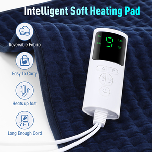 Cintura da massaggio riscaldante elettrica da 12x24 pollici lavabile <span class=keywords><strong>per</strong></span> alleviare il corpo-puntamento dietro collo <span class=keywords><strong>crampi</strong></span> <span class=keywords><strong>alle</strong></span> <span class=keywords><strong>gambe</strong></span> del ginocchio - Product Image 4