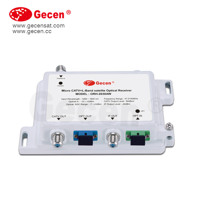 Metal Housing CATV Mini Optical Receiver FTTH Fiber Optical Node