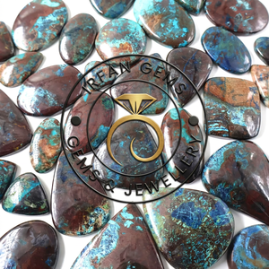 Wholesale Natural Azurite Loose Stone Top Rare Quality of Azurite Loose Stone Mix Shape Azurite for Jewelry Making - Product Image 1