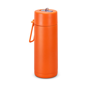 Nouvelle tasse à eau en acier inoxydable 304, tasse à double usage, portable pour l'extérieur, tasse isotherme avec cordon de transport - Product Image 6