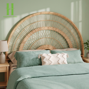 Cama de Pared de Nuevo Diseño con Paneles de Cabecera Simples, Muebles de Ratán Duraderos Ensamblados, Directo de Fábrica en Vietnam - Product Image 1