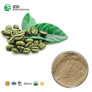 Approvisionnement d'usine <span class=keywords><strong>meilleur</strong></span> 50% <span class=keywords><strong>poudre</strong></span> d'extrait de grain de café vert acide chlorogénique - Product Image 3