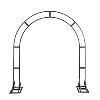 Arc de mariage en fer forgé personnalisable scène auditorium fond arc étagère décorative support de fleurs nouveaux accessoires de mariage en métal