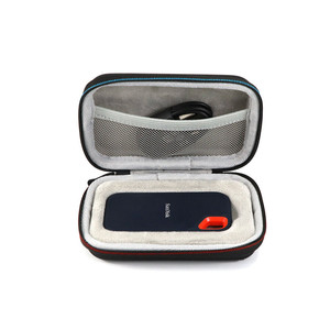 Étui de protection antichoc pour <span class=keywords><strong>disque</strong></span> <span class=keywords><strong>dur</strong></span> portable de 2,5 pouces, étui de protection pour <span class=keywords><strong>disque</strong></span> <span class=keywords><strong>dur</strong></span> externe SSD, sac d'alimentation EVA - Product Image 4