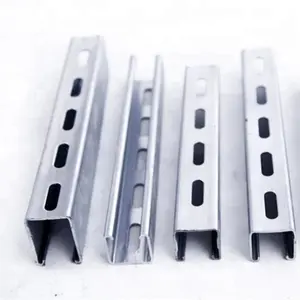 New Design Steel Structure Metal Profile Galvanized Channel Weight