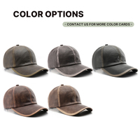 Gorras de Béisbol de Lujo para Hombre y Mujer, Gorras Deportivas sin Estructura, Gorras de Béisbol de Cuero Lisas