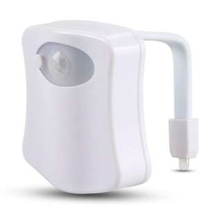 مستشعر الحركة الذكي ضوء المرحاض الإنساني إشارة ضوء الليل ضوء المرحاض للحمامات - Product Image 1