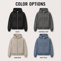 IKDEER Sweat à capuche zippé personnalisé avec broderie d'ailes, en coton épais, pour marque de streetwear, commande en gros