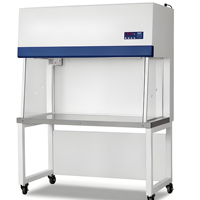 Workstation Aliran Laminar Vertikal Clean Bench Baru |   Filter HEPA ISO 5 Efisiensi 99,9% Baja Tahan Karat 304 Laboratorium Industri