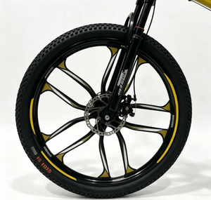 Bicicletta Pieghevole da Montagna per Uomo e Donna, Bici Fuoristrada Portatile con Freni a Disco, Ciclismo Montano - Product Image 4